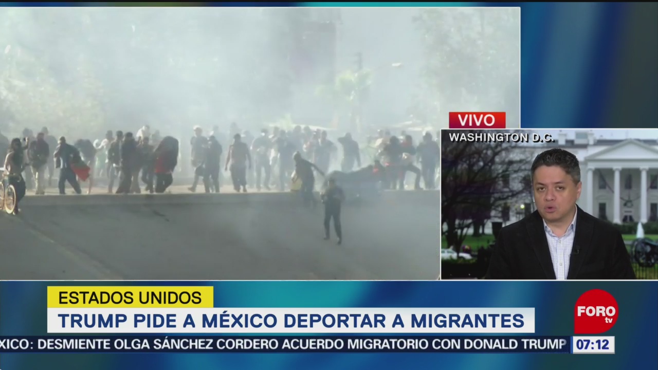 Solicitud masiva de asilo en frontera México-EU obligaría a modificar leyes migratorias