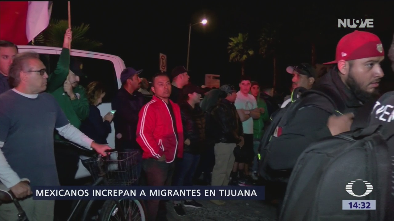 Tensión en Tijuana por caravana migrante