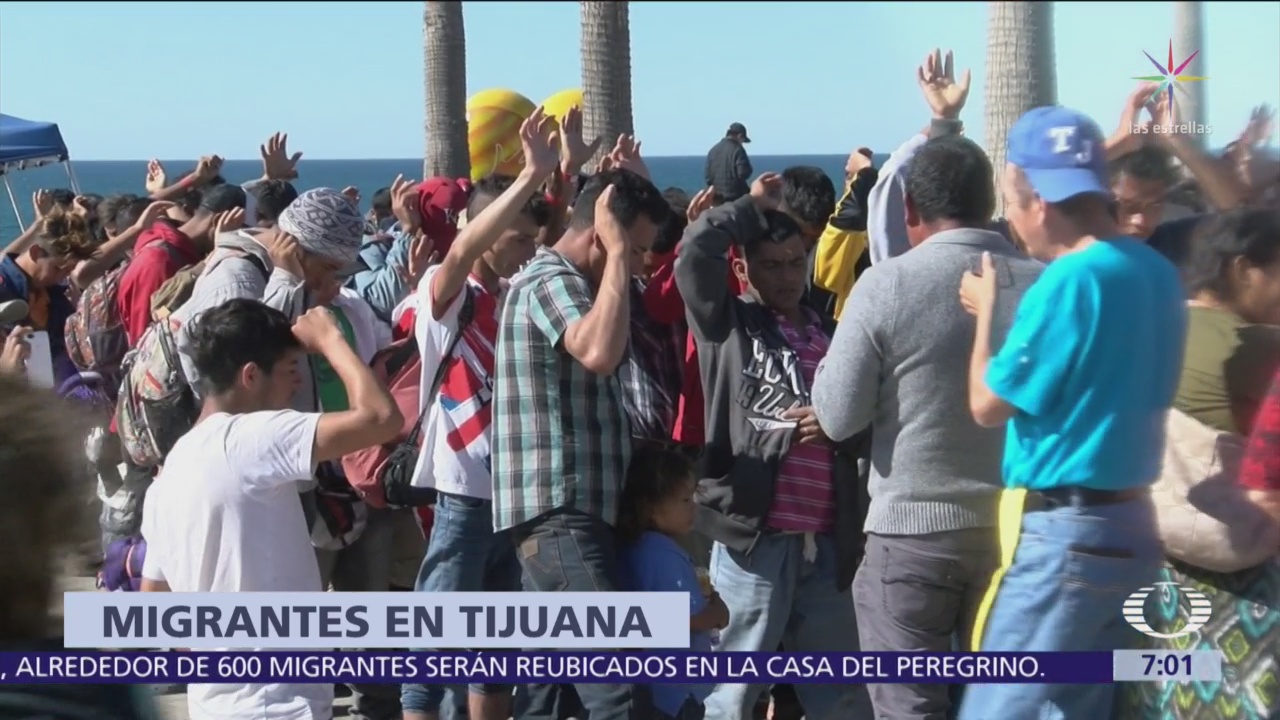 Tijuana calcula concentración de 10 mil migrantes centroamericanos