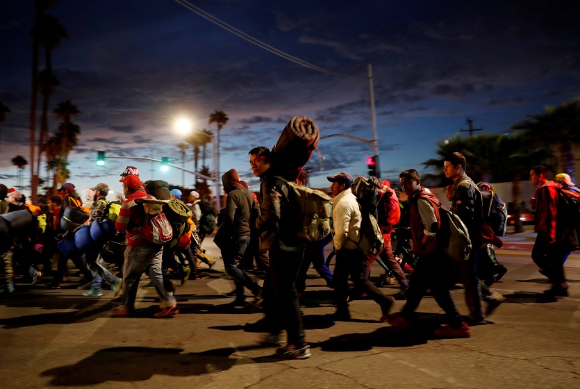 Segob: Continúan 5 mil 605 migrantes en BC