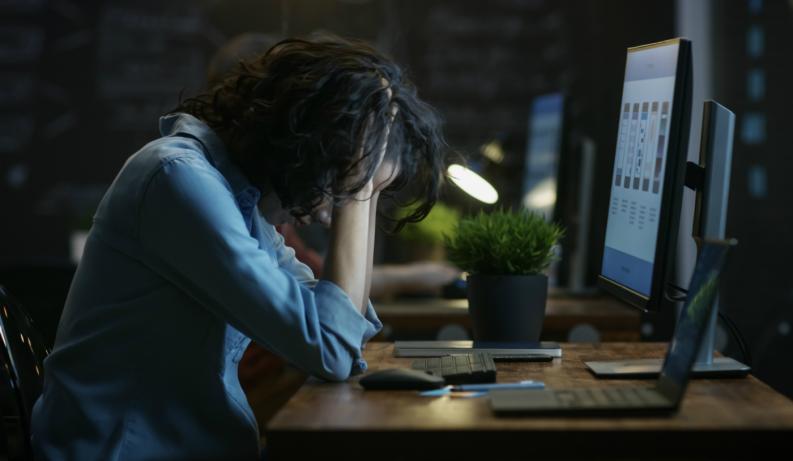 Trabajar con un mal jefe es un riesgo para la salud (Shutterstock)