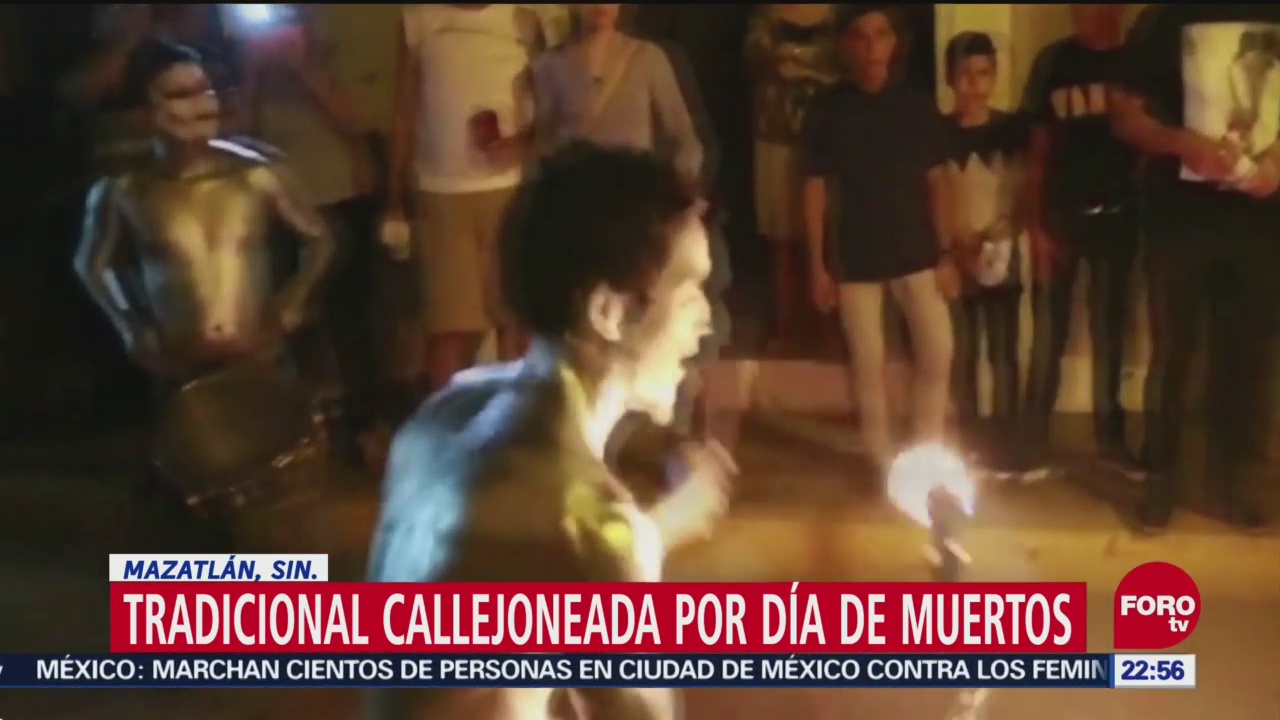 Tradicional Callejoneada Día De Muertos Mazatlán