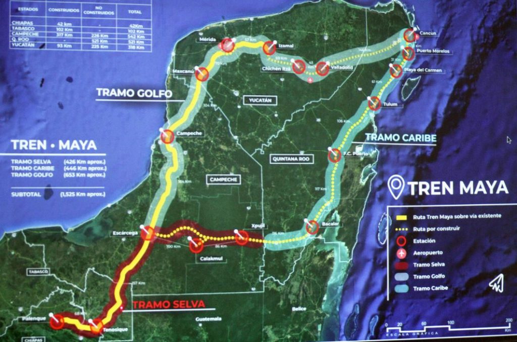 Tren Maya permitirá mejor movilidad dentro de Quintana Roo