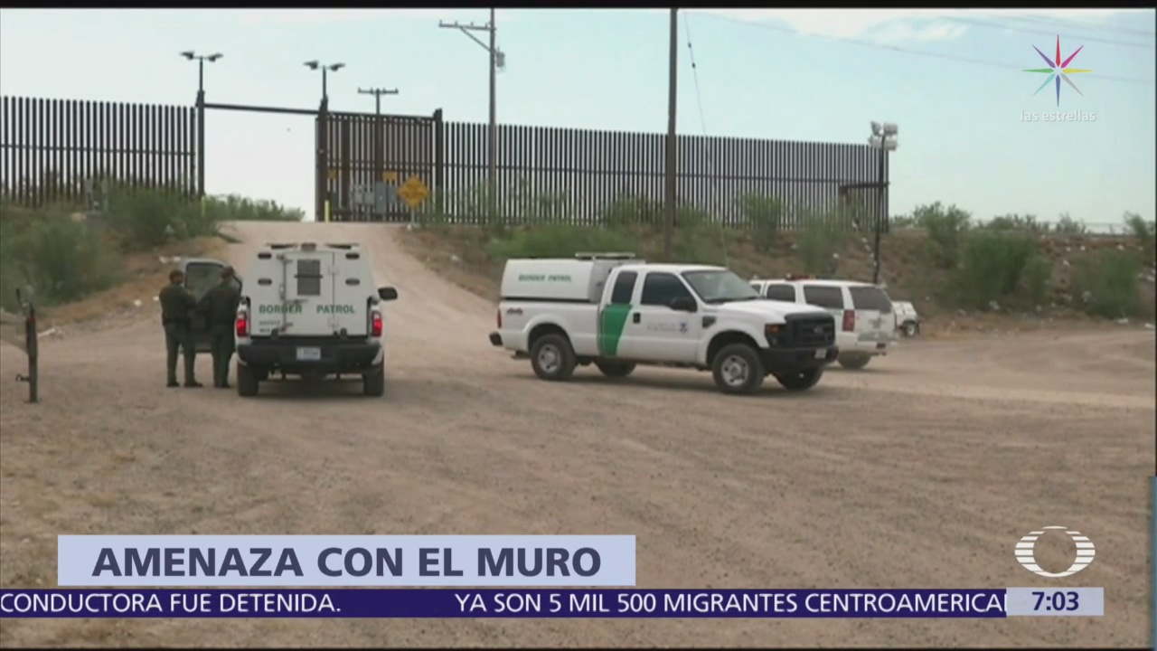 Trump insiste que se necesita un muro en la frontera con México