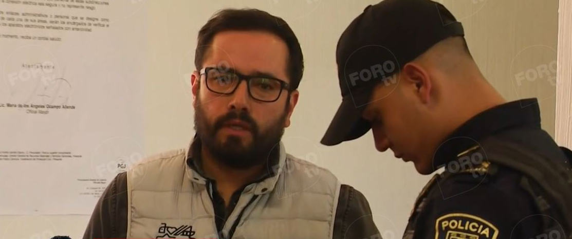 Víctor Hugo Romo es detenido y presentado ante Ministerio Público
