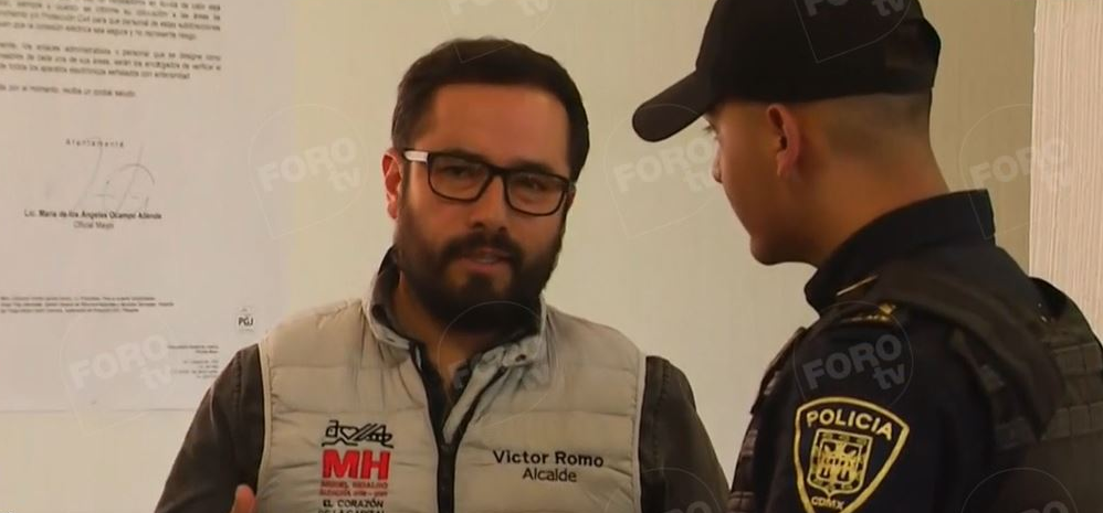 Víctor Hugo Romo es detenido y presentado ante Ministerio Público