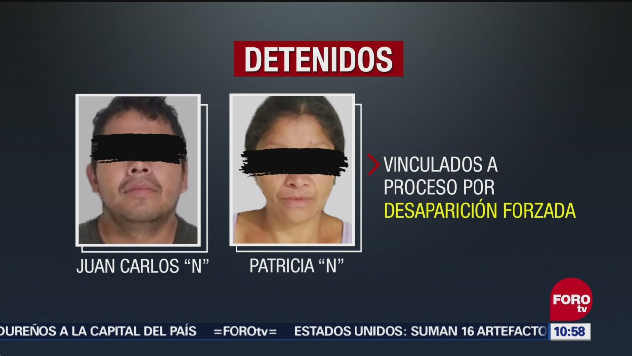 Vinculan A Proceso Feminicidas De Ecatepec Edomex Juan Carlos "N" Patricia "N" Delito De Desaparición Forzada