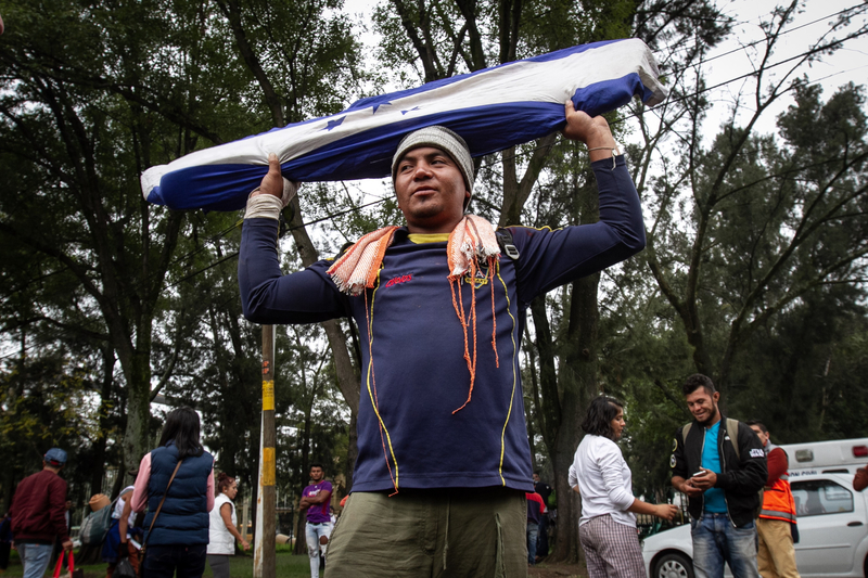 segunda caravana migrantes arriaga chiapas cijijiapan