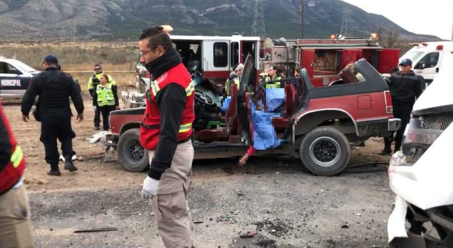 Choque en Coahuila deja tres muertos y tres heridos