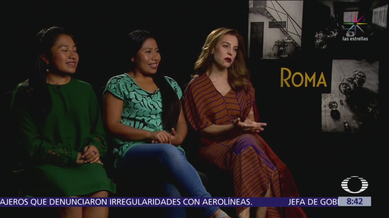 Actrices de ‘Roma’ comparten su experiencia al ser dirigidas por Alfonso Cuarón