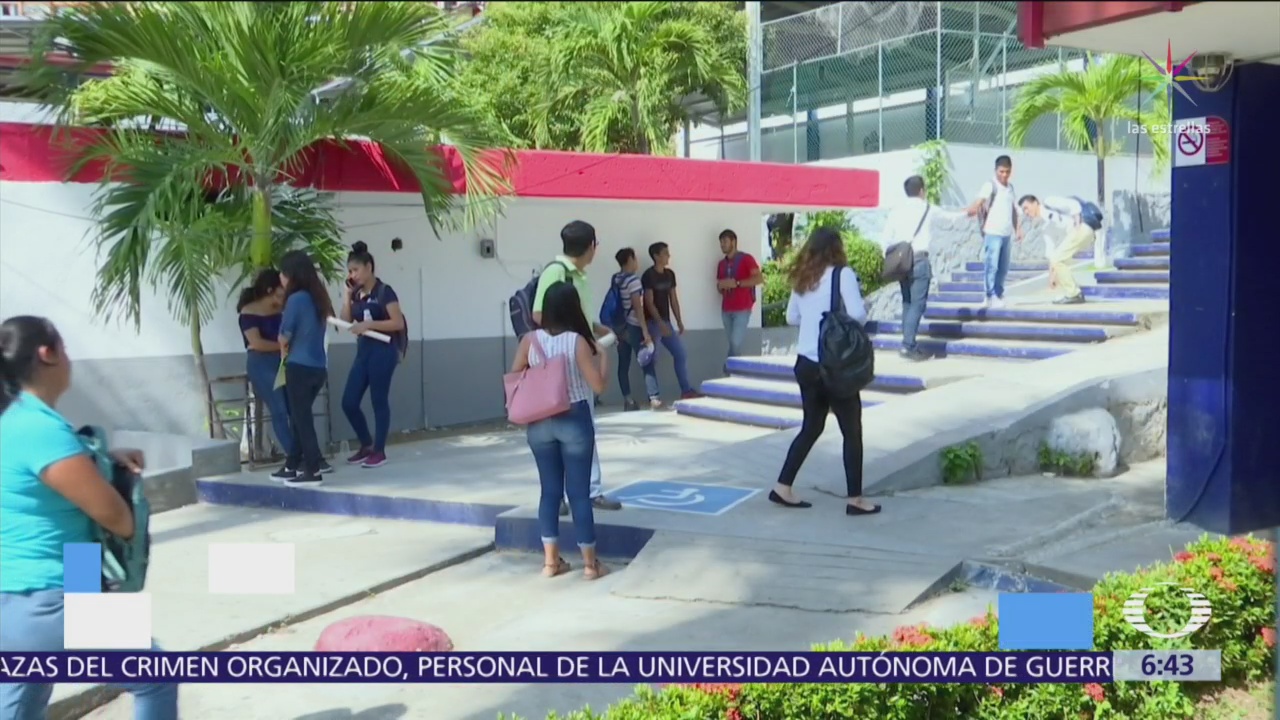 Adelantan vacaciones en Universidad de Guerrero por amenazas del crimen organizado