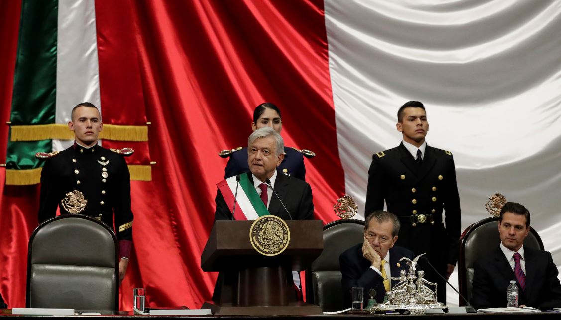 AMLO protesta como nuevo presidente de México