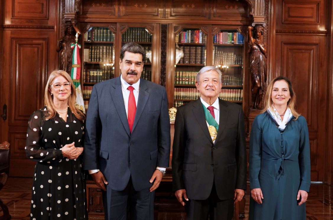 Maduro respalda a AMLO y agradece muestras de cariño del pueblo de México