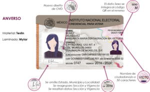 INE aprueba nuevo modelo de credencial para votar