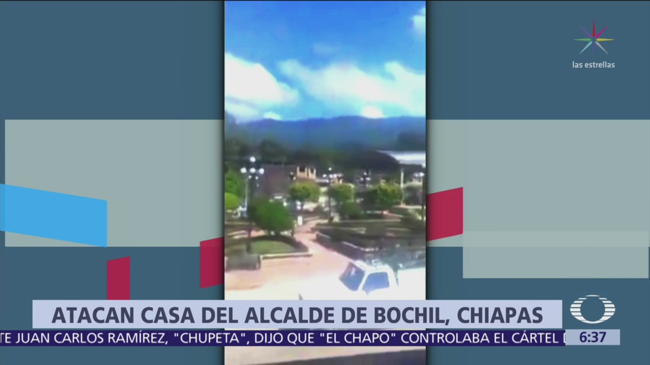 Atacan casa del alcalde de Bochil, Chiapas