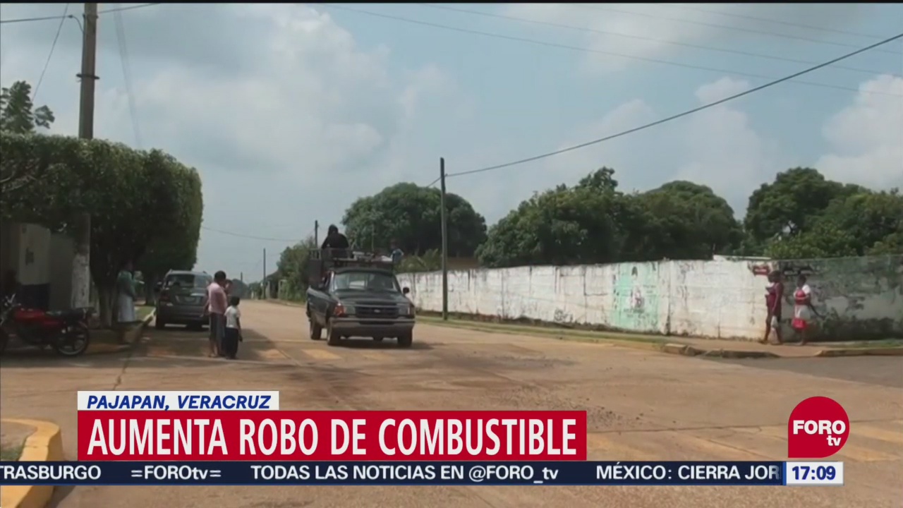 Aumenta robo de combustible en Pajapan, Veracruz
