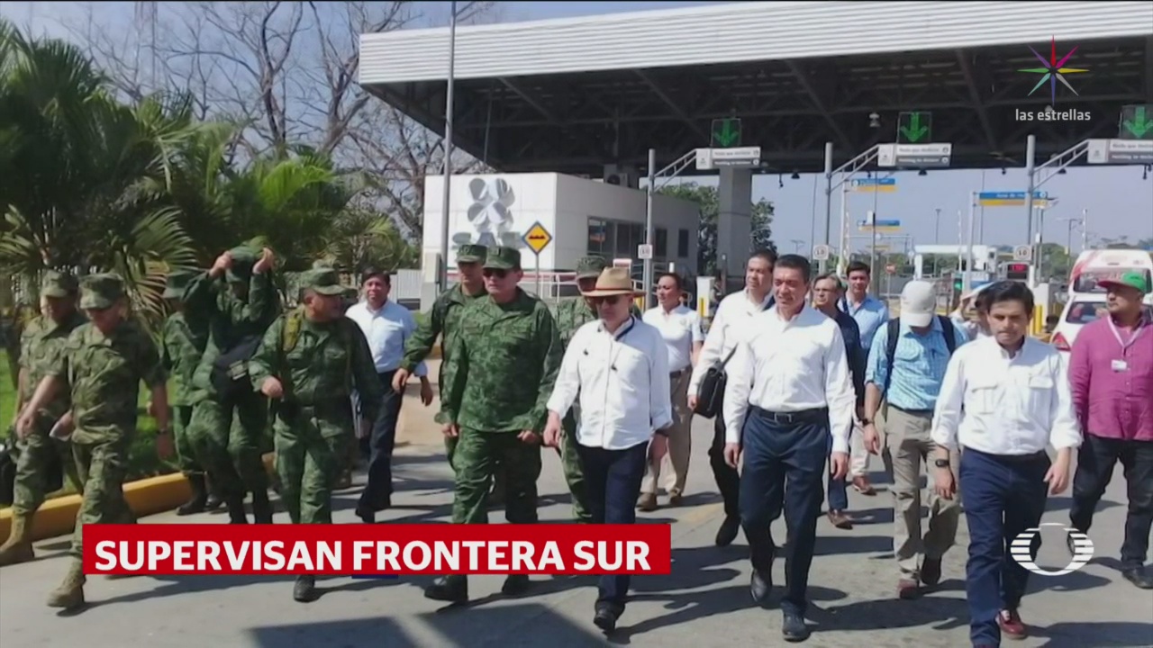 Autoridades Federales Recorren Instalaciones Migratorias Chiapas
