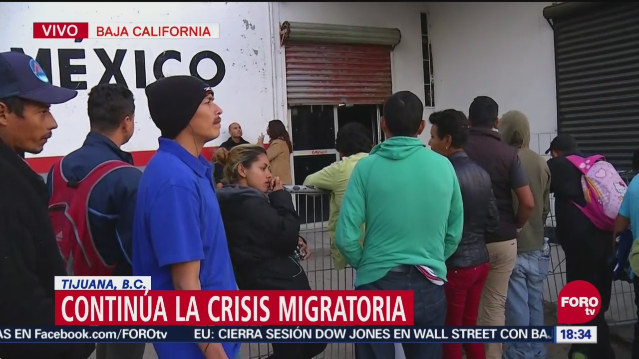 Autoridades mexicanas se reúnen con líderes de migrantes en Tijuana