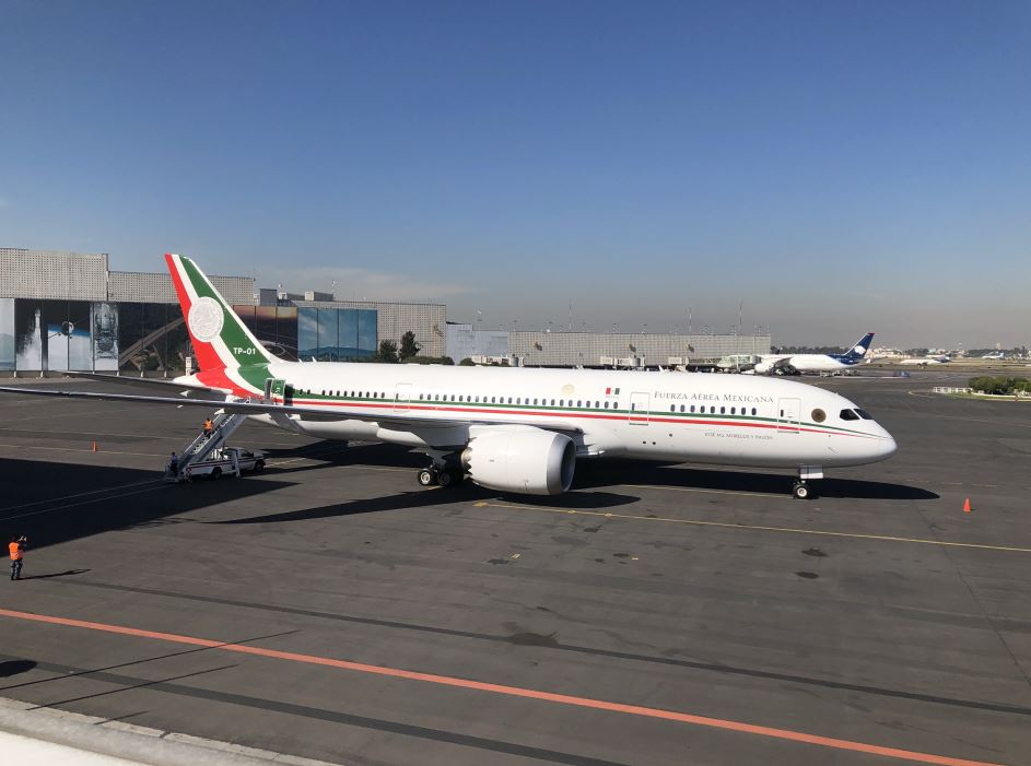 ONU pública oferta de venta del avión presidencial de México