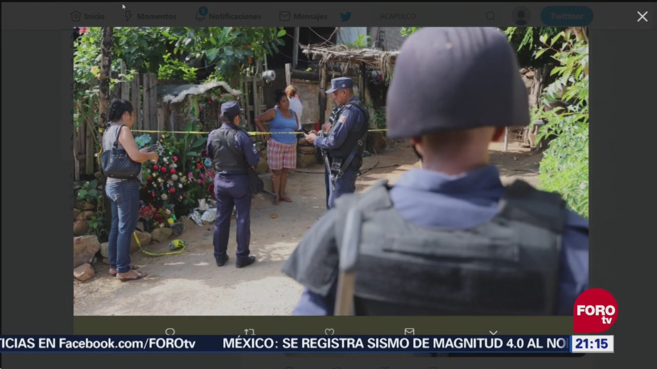Balacera en Acapulco deja cinco muertos