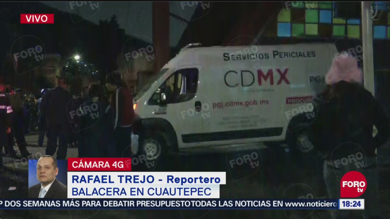Balacera en Cuautepec, CDMX, deja tres muertos
