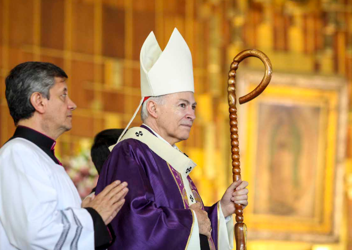 Cardenal Carlos Aguiar llama a los fieles a prepararse para celebrar la Navidad