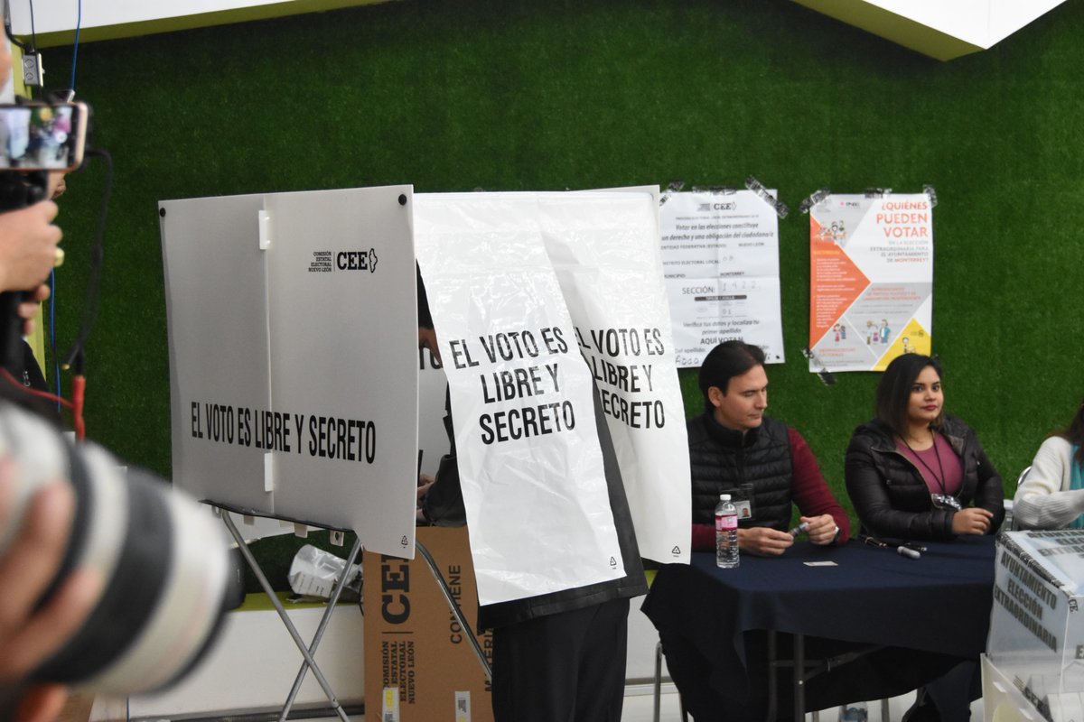 Monterrey vota por alcalde en comicios extraordinarios