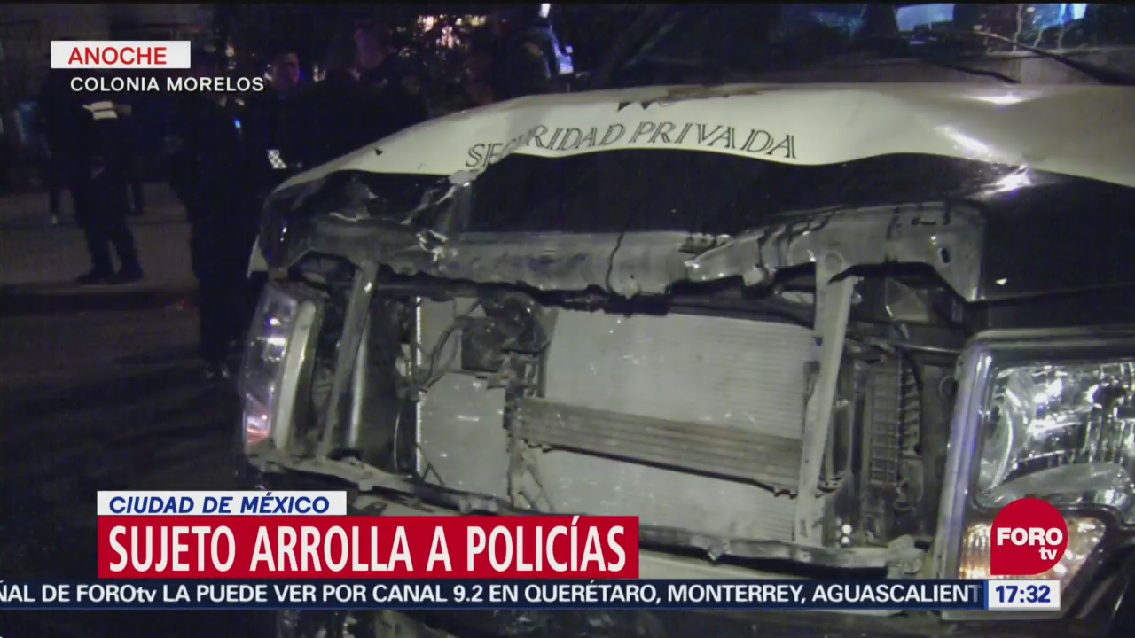 CDMX: Camioneta De Valores Atropella A Dos Policías, CDMX, Camioneta De Valores, Atropella A Dos Policías, Colonia Morelos, Ciudad De México