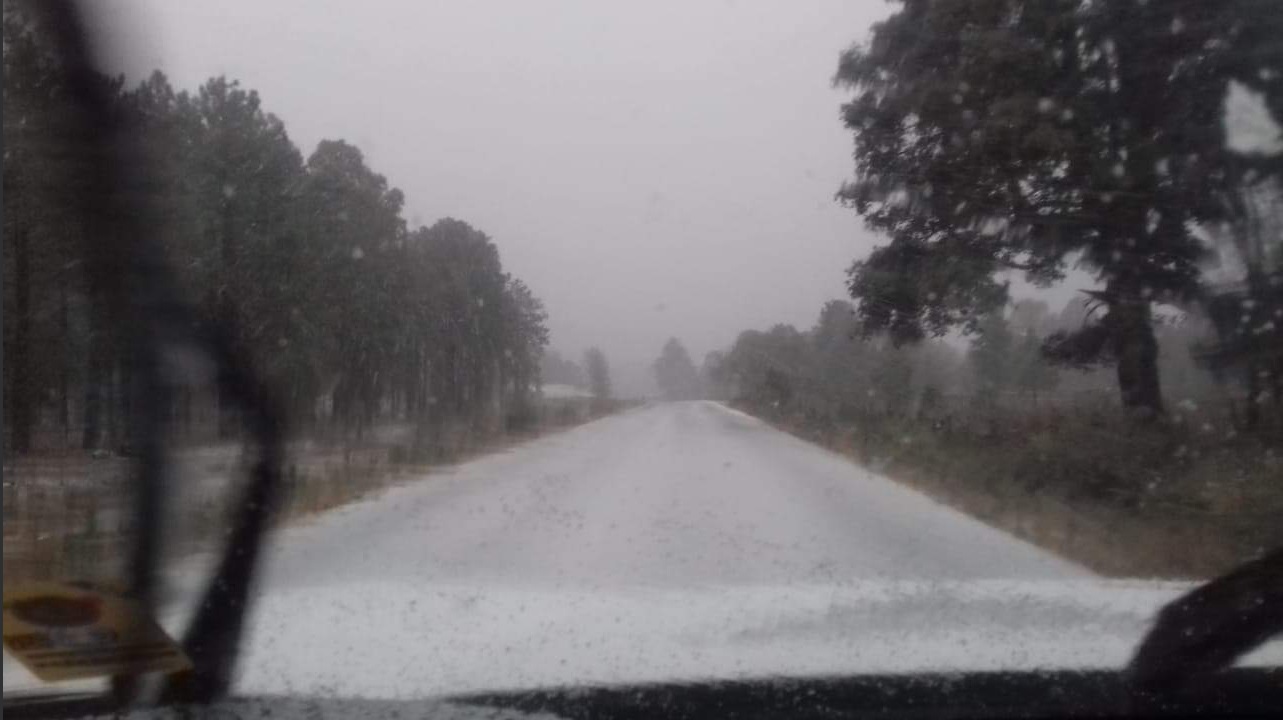 Chihuahua cierra varios tramos carreteros por nevadas