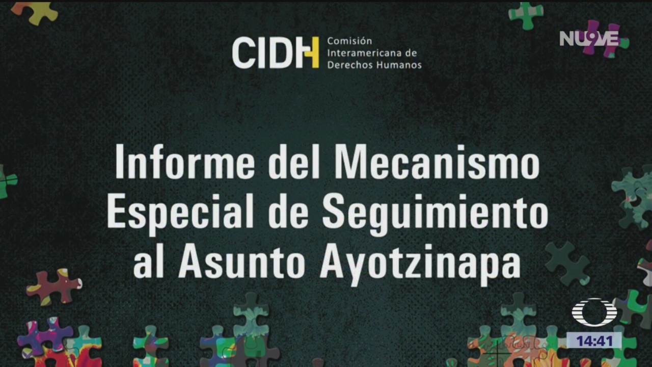 CIDH presenta informe final sobre caso Ayotzinapa