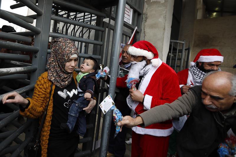 Comienzan fiestas navideñas en la ciudad cisjordana de Belén