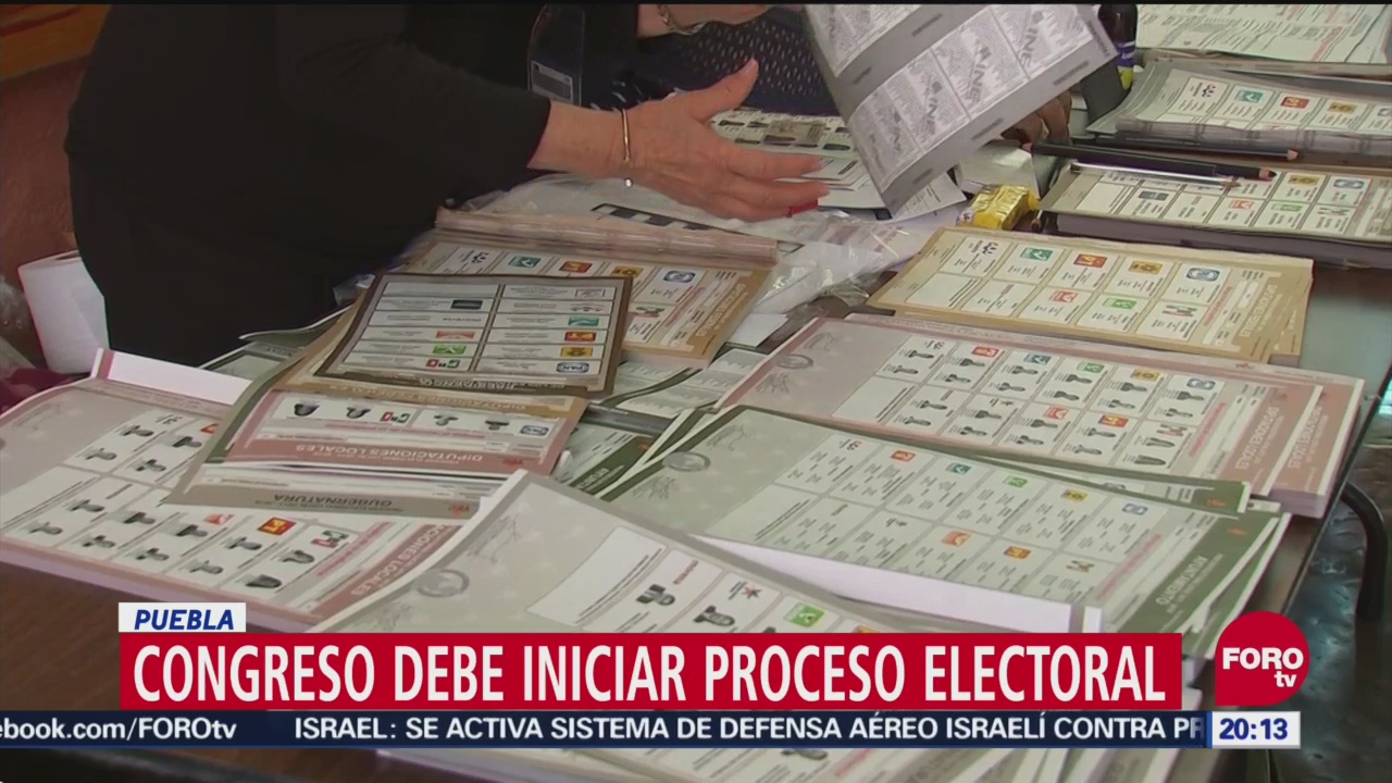 Congreso Puebla Debe Iniciar Proceso Electoral