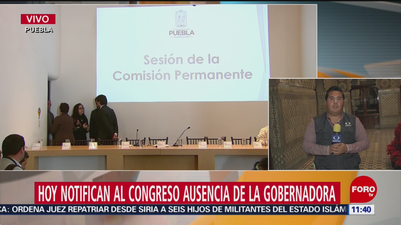 Congreso de Puebla notificará ausencia definitiva de Érika Alonso