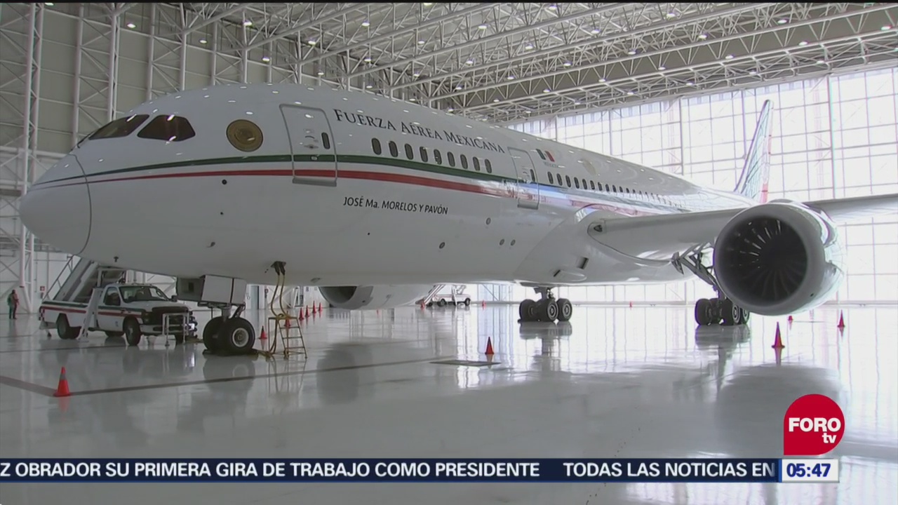 Conoce el interior del avión presidencial antes de que lo vendan