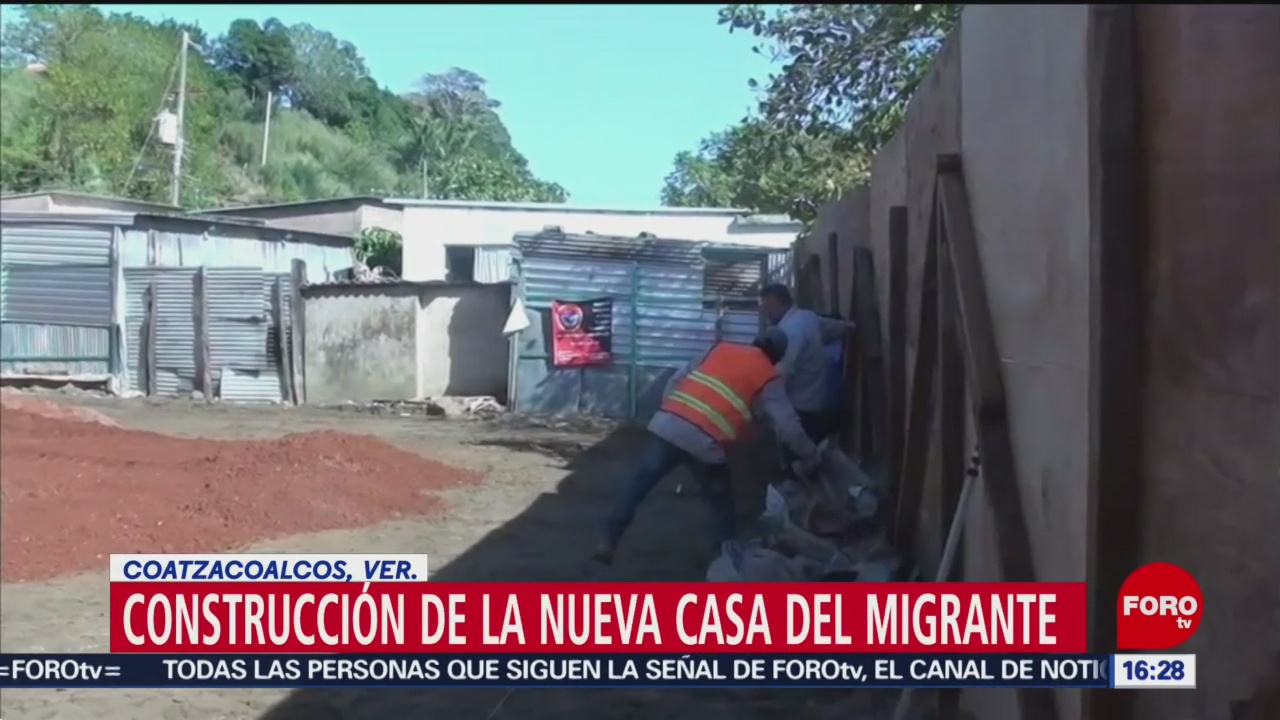 Construyen Albergue Para Migrantes En Coatzacoalcos
