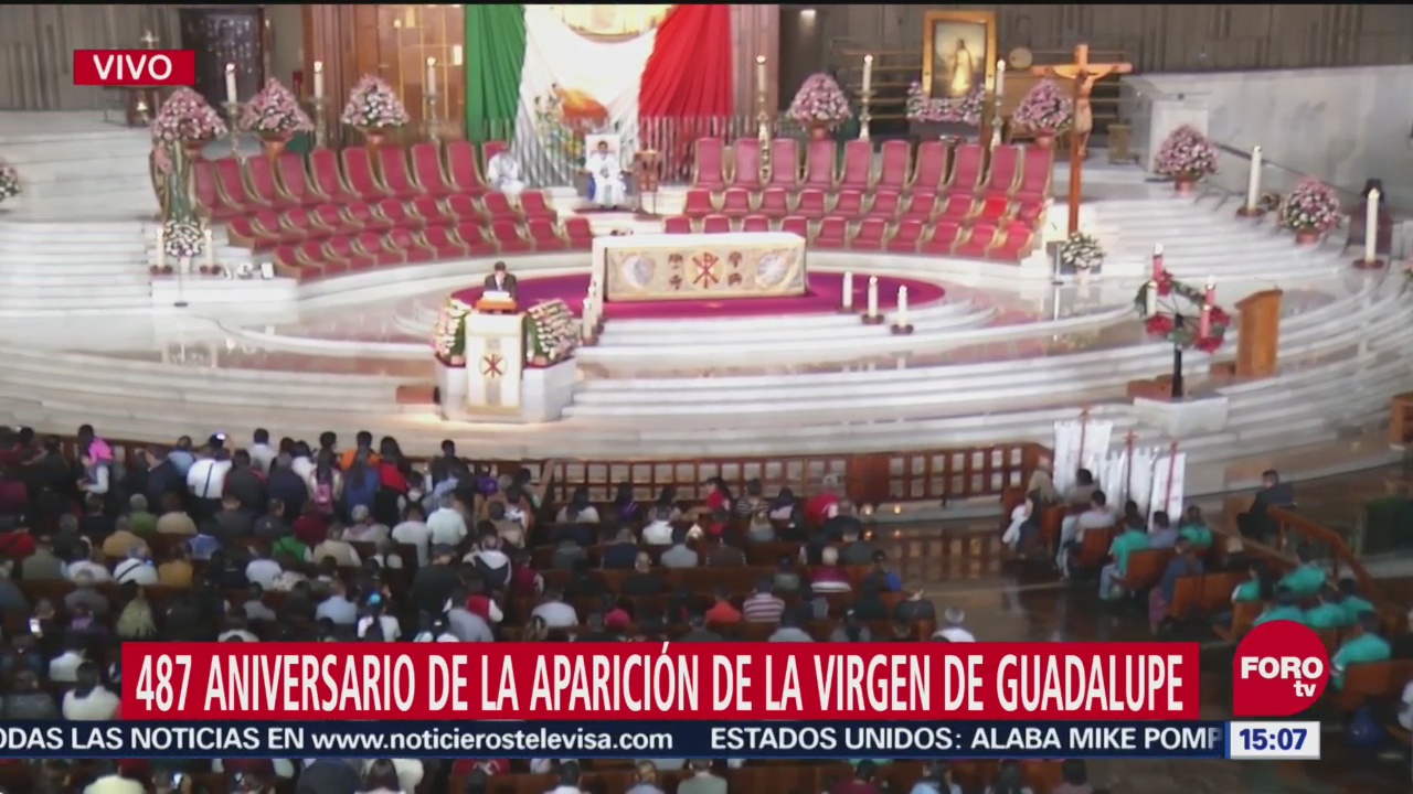 Continúa el arribo de peregrinos a la Basílica de Guadalupe