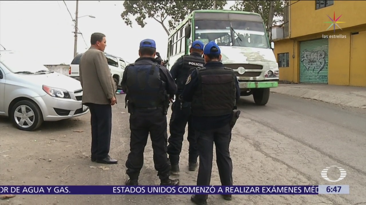 Crimen organizado, detrás de asaltos a transporte público en Iztapalapa