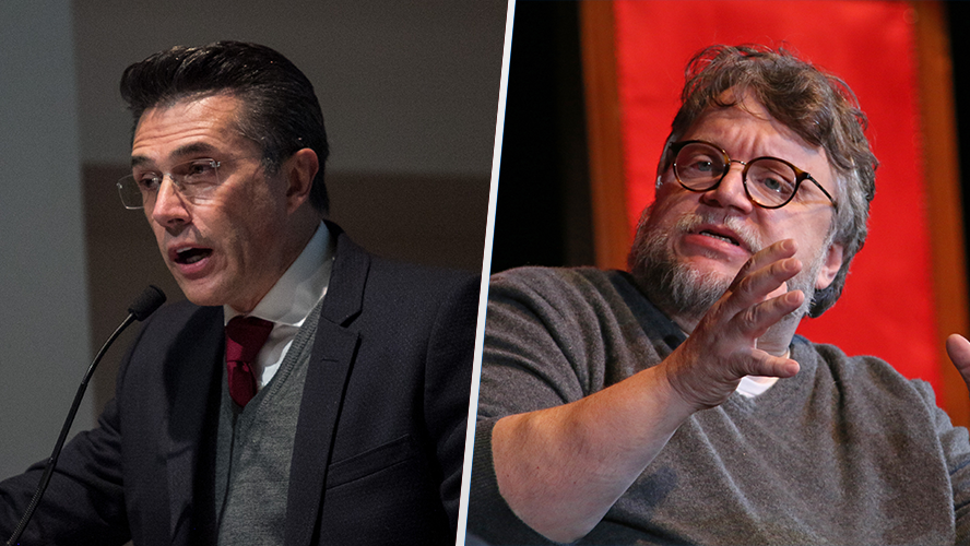 Del Toro y Sergio Mayer acuerdan fortalecer el FICM