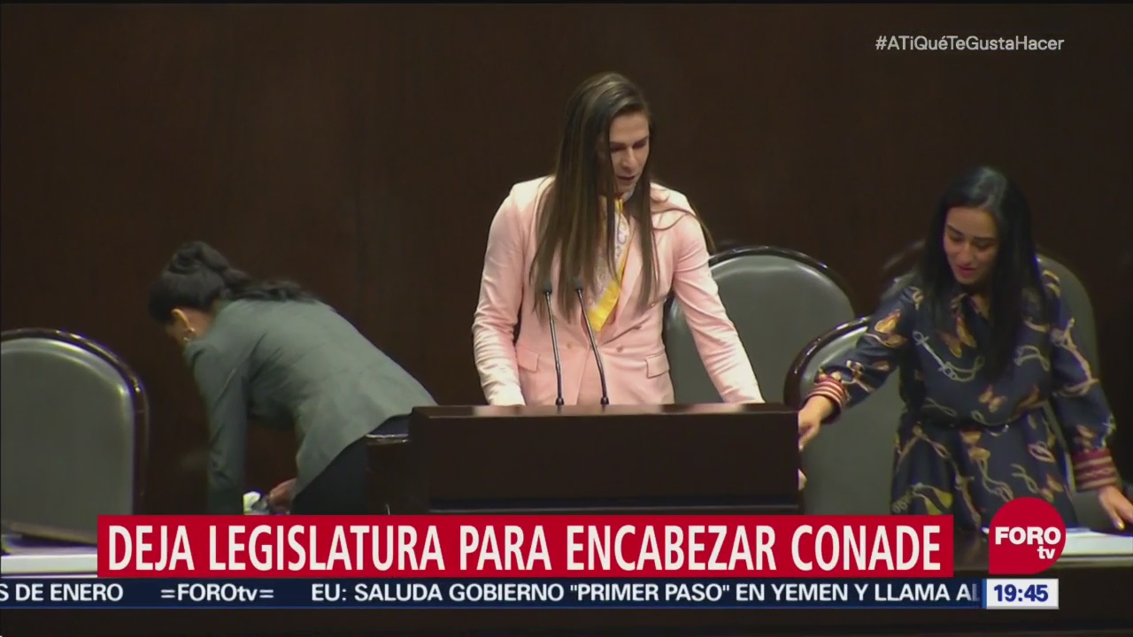 Diputados Aprueban Solicitud Licencia Ana Gabriela Guevara