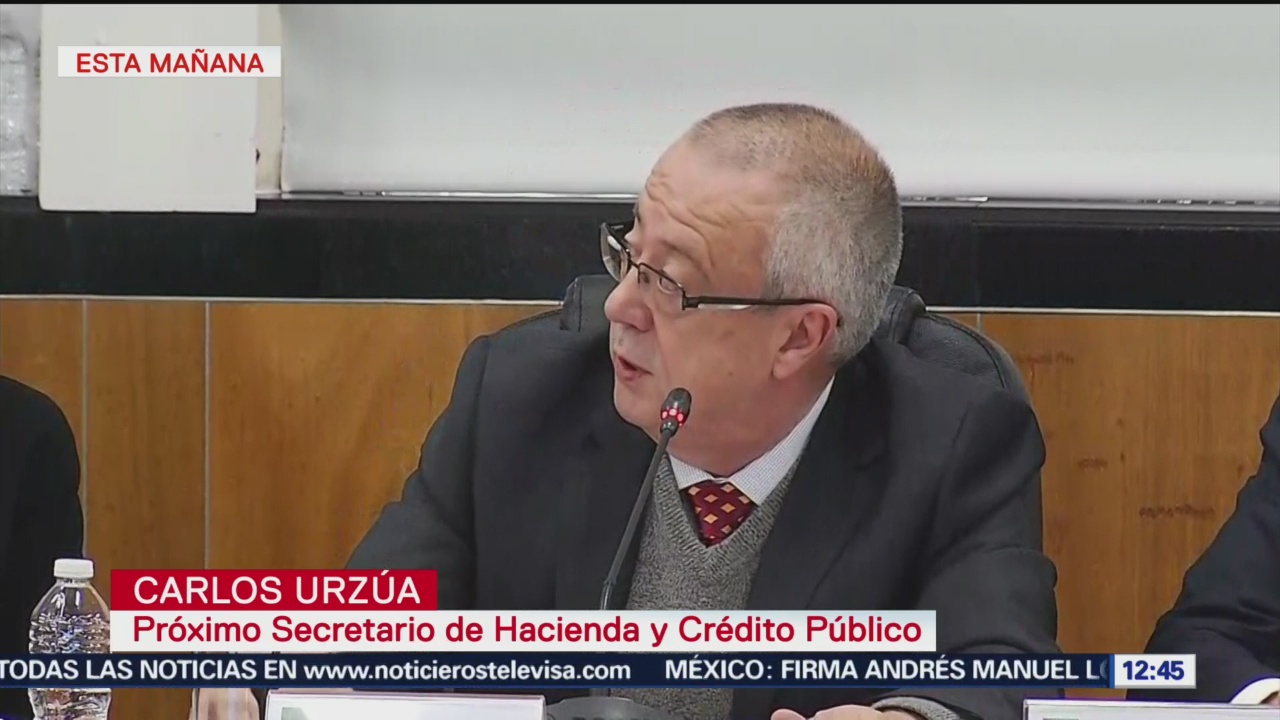 Diputados ratifican en comisiones a Carlos Urzúa en SHCP