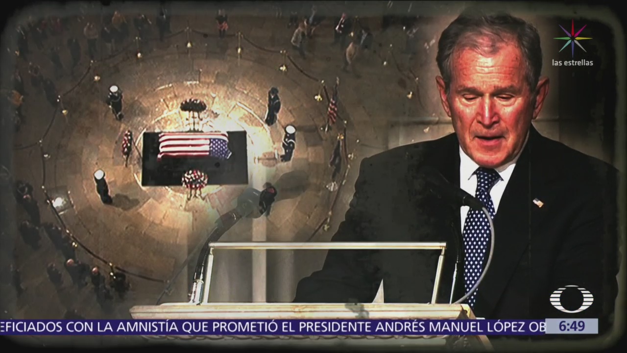 Duelo nacional en Estados Unidos por muerte de George Bush
