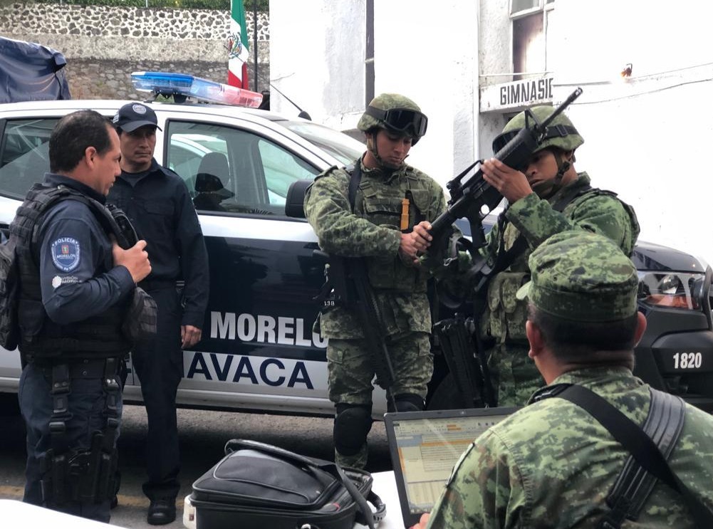 Ejército asume funciones de seguridad en tres municipios de Morelos