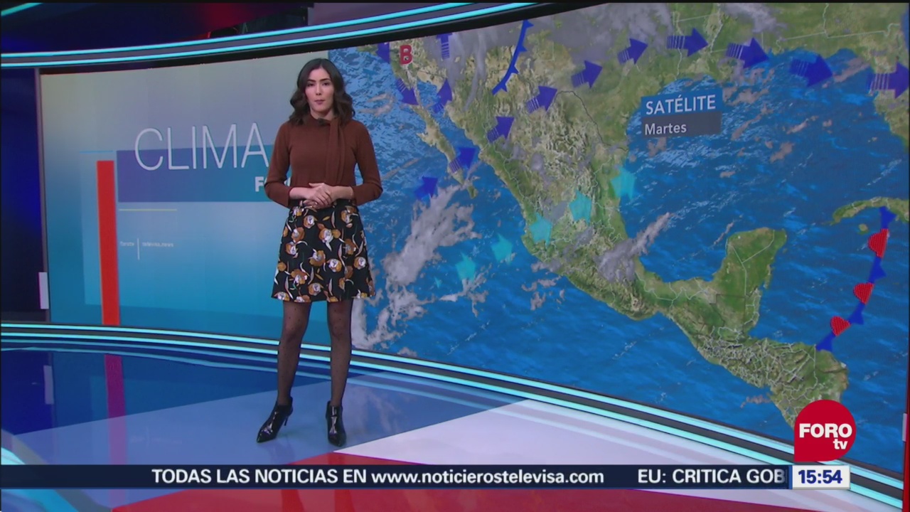 El Clima ‘A las Tres’ con Daniela Álvarez del 18 de diciembre de 2018