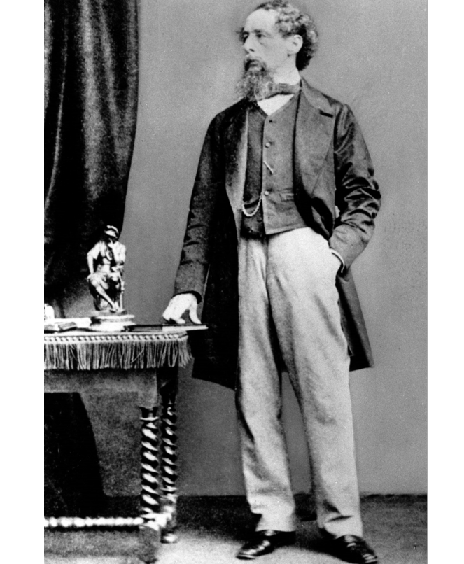 El escritor británico Charles Dickens. (AP, archivo)