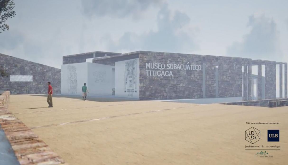 El museo ya fue proyectado por las firmas iDDA Architecture y ULB Arqueología (Ministerio de Cultura de Bolivia)