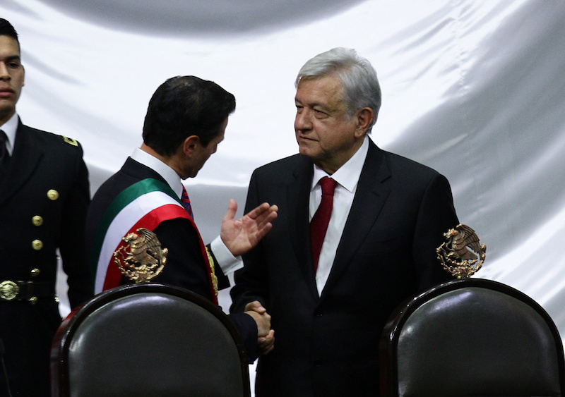 La investidura de López Obrador en imágenes