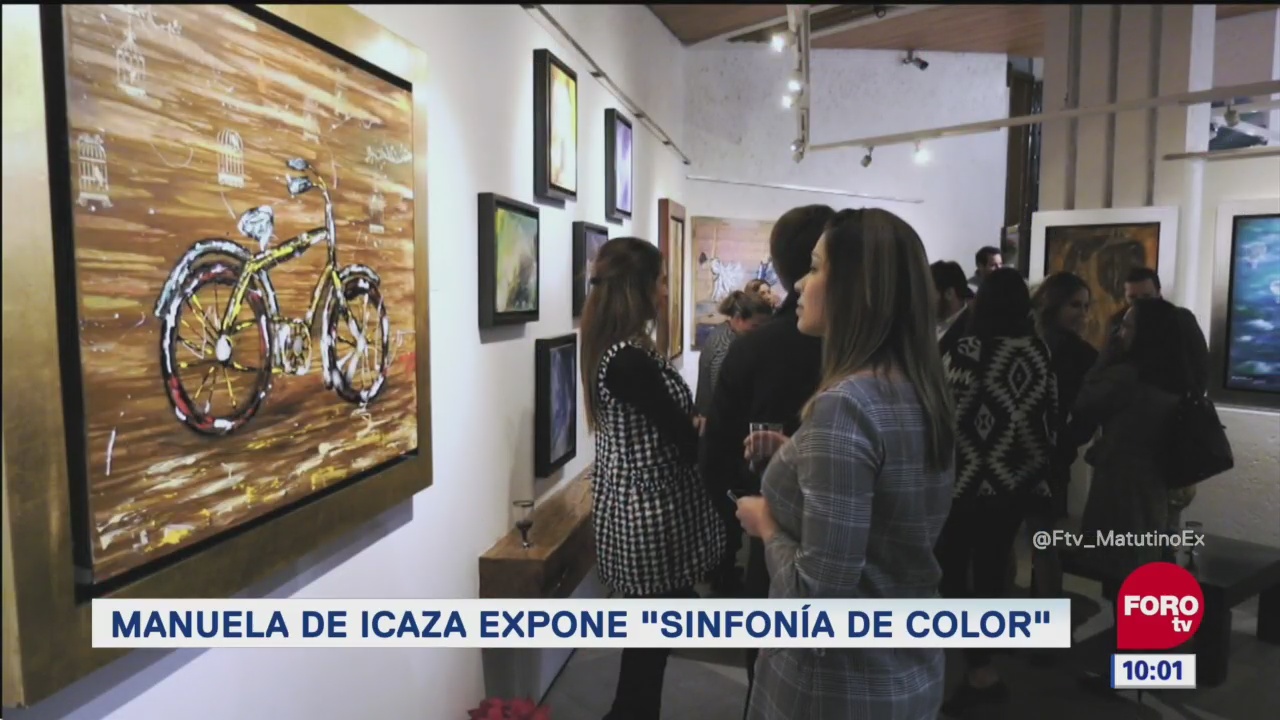 Exposición Sinfonía de Color de Manuela de Icaza