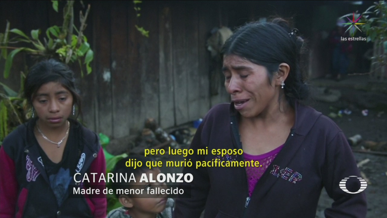 Familia Niño Guatemalteco Muerto Salió Buena Salud