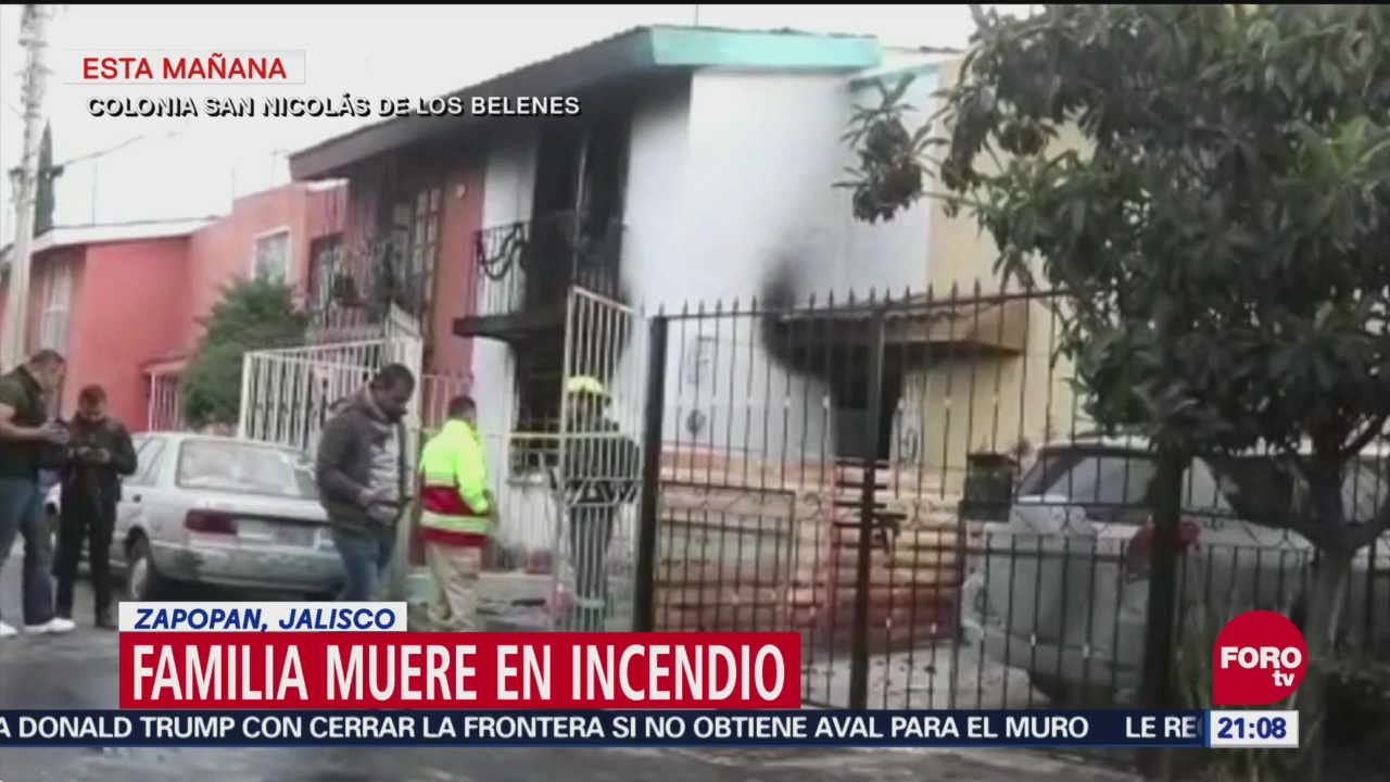 Familia Muere Incendio En Zapopan Jalisco