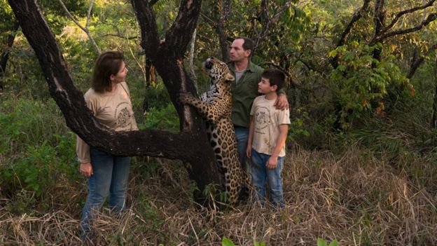 foto-viral-nino-jugando-jaguares-brasil-familia-silveira